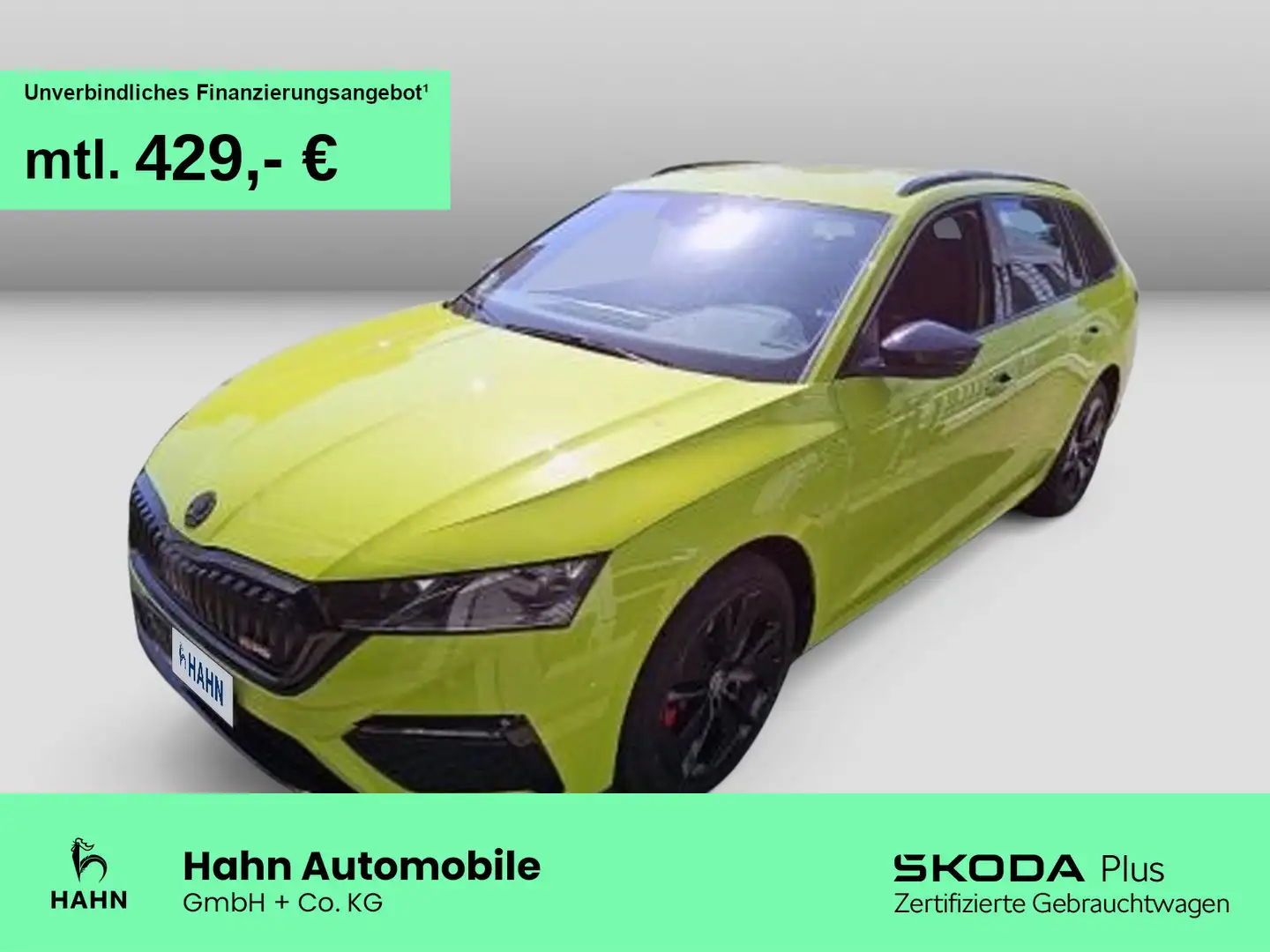 Skoda Octavia Combi RS 1.4TSI iV DSG AHK-Vorb. LED PDC Grün - 1