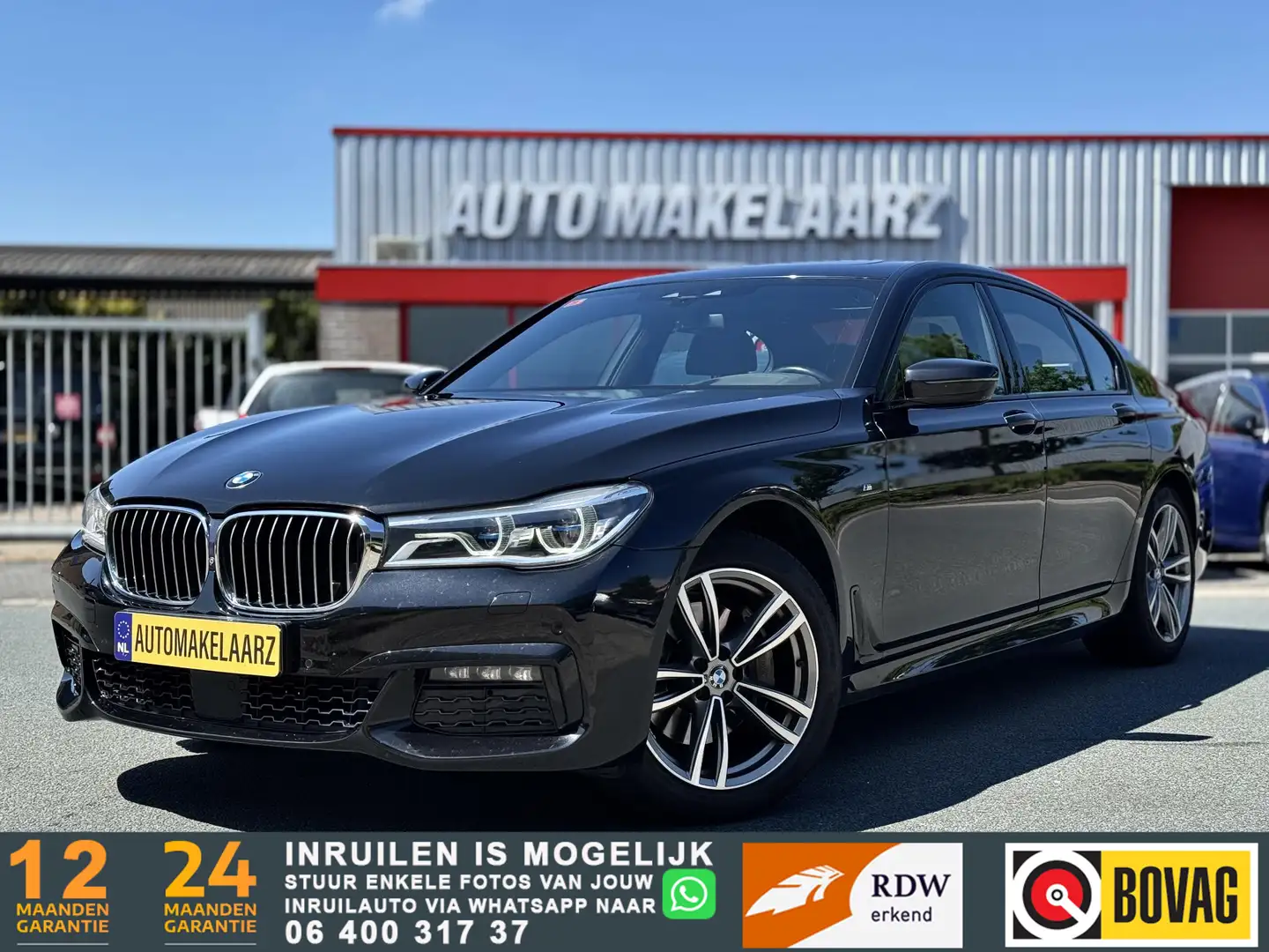 BMW 740 7-serie 740d xDrive High Executive Noir - 1