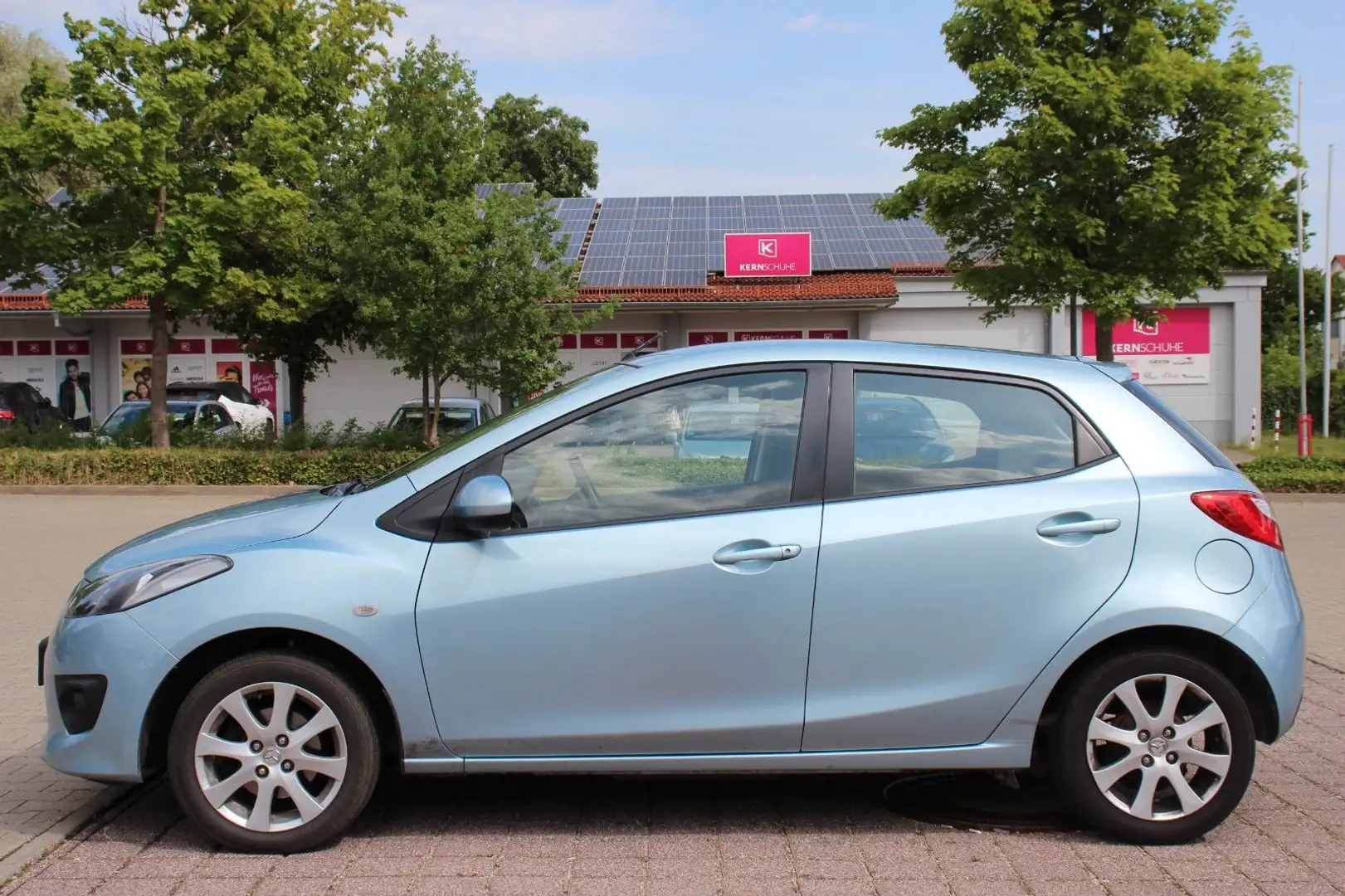 Mazda 2 1.6TD # 5-Türig # Klima # Alu # TÜV 09.25 Silber - 2