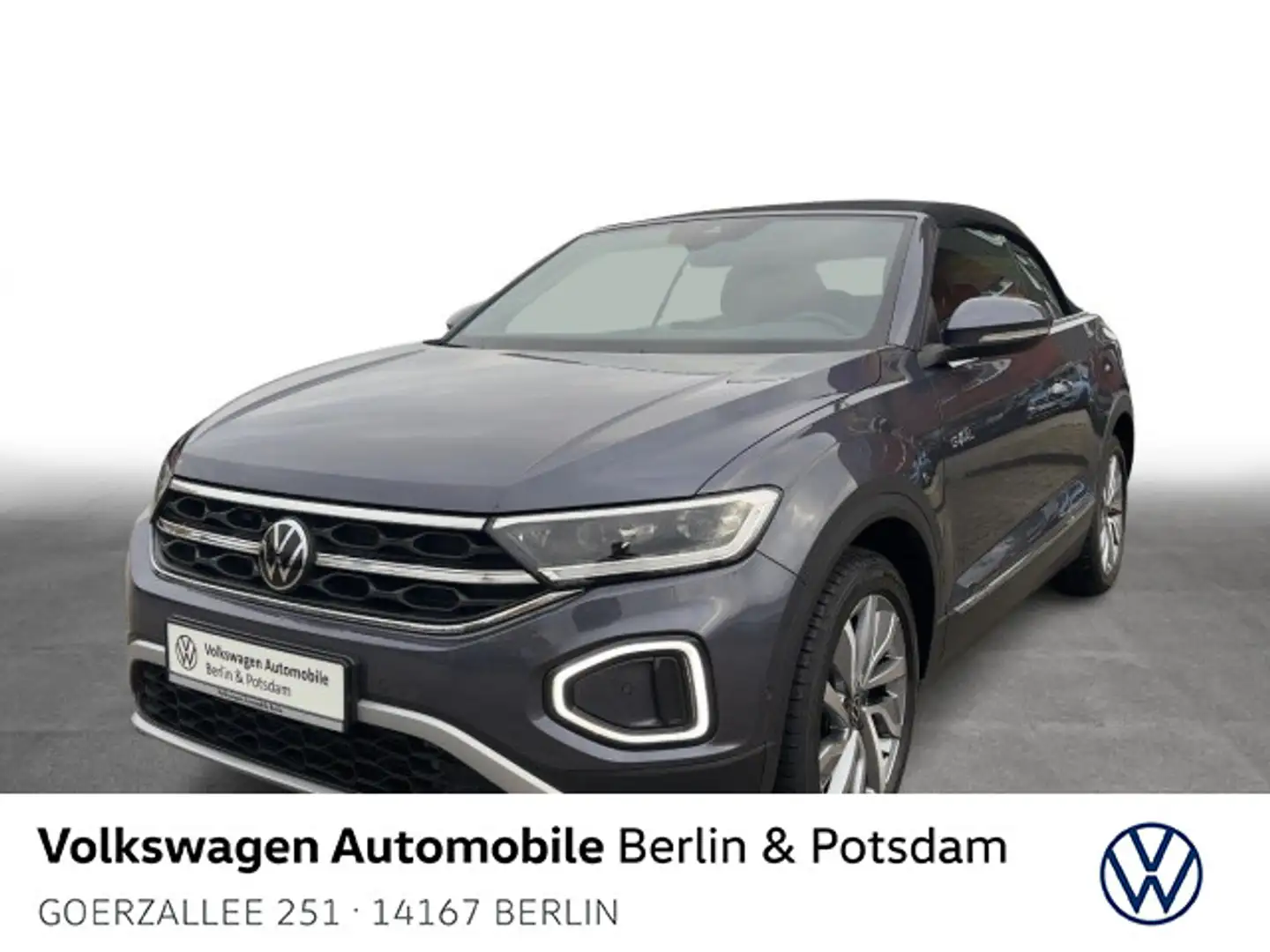 Volkswagen T-Roc 1.5 TSI DSG Goal Navi LED SHZ PD Grau - 1