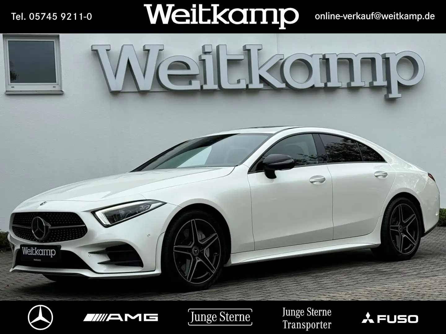 Mercedes-Benz CLS 450 CLS 450 4M AMG+360°+Airmatic+Distr.+Keyless+Mem. Blanc - 1