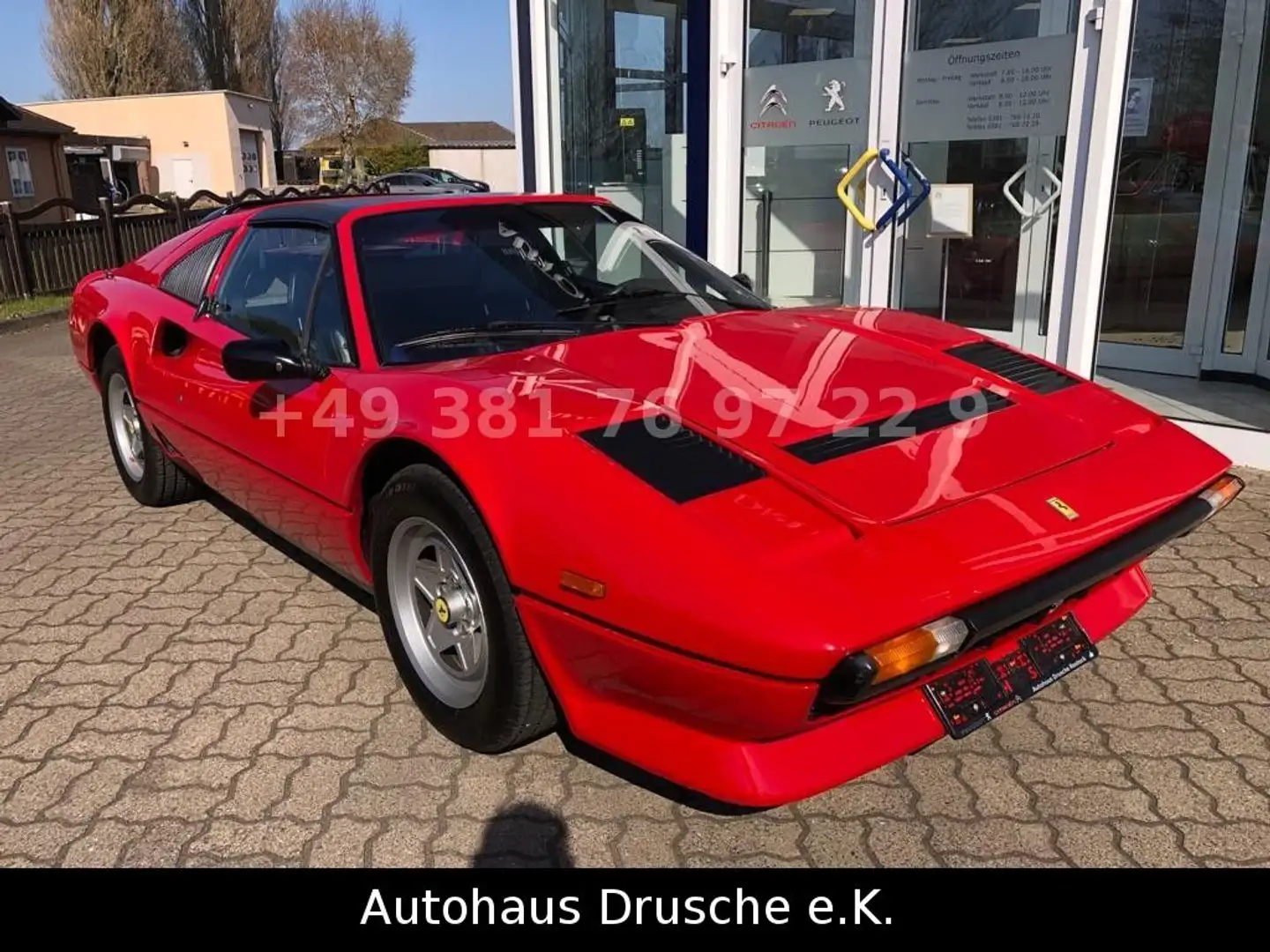 Ferrari 208 GTS Turbo Rood - 1