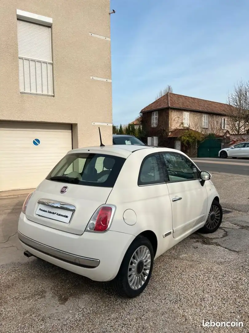 Fiat 500 1.2 MPi 69 LOUNGE Blanc - 2