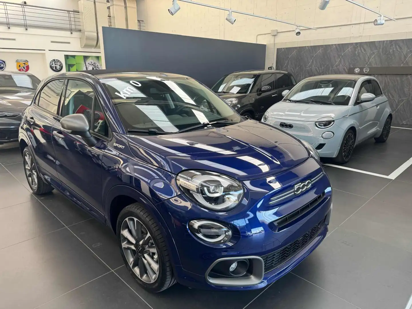 Fiat 500X 1.5 HYBRID 130CV DCT SPORT DOLCEVITA Bleu - 1