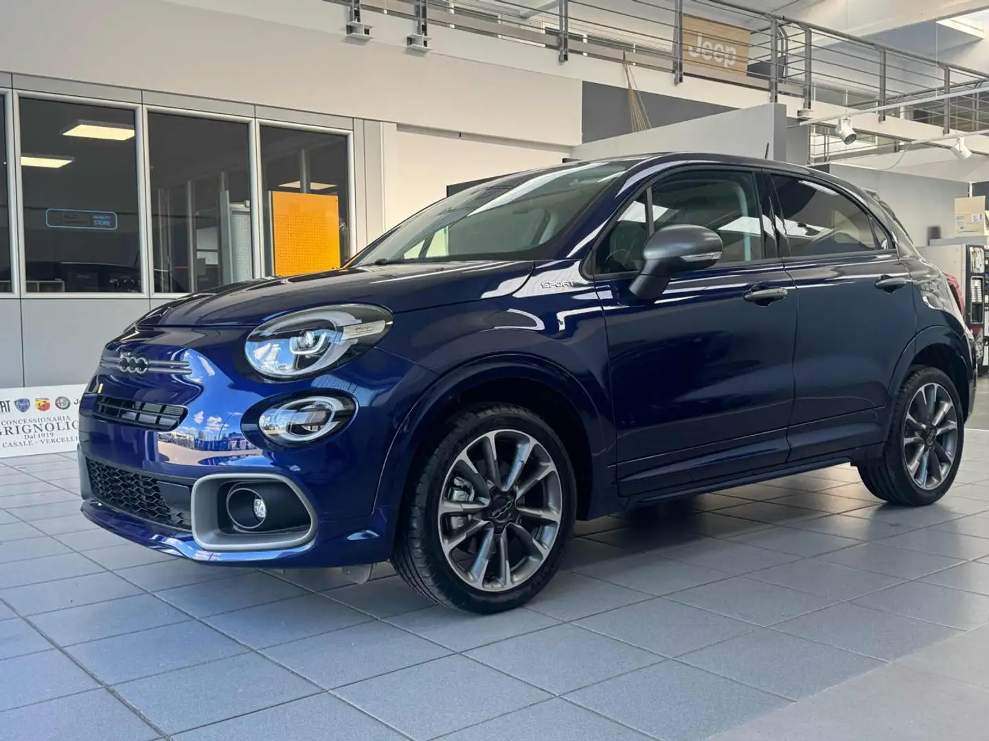 Fiat 500X 1.5 HYBRID 130CV DCT SPORT DOLCEVITA Bleu - 2