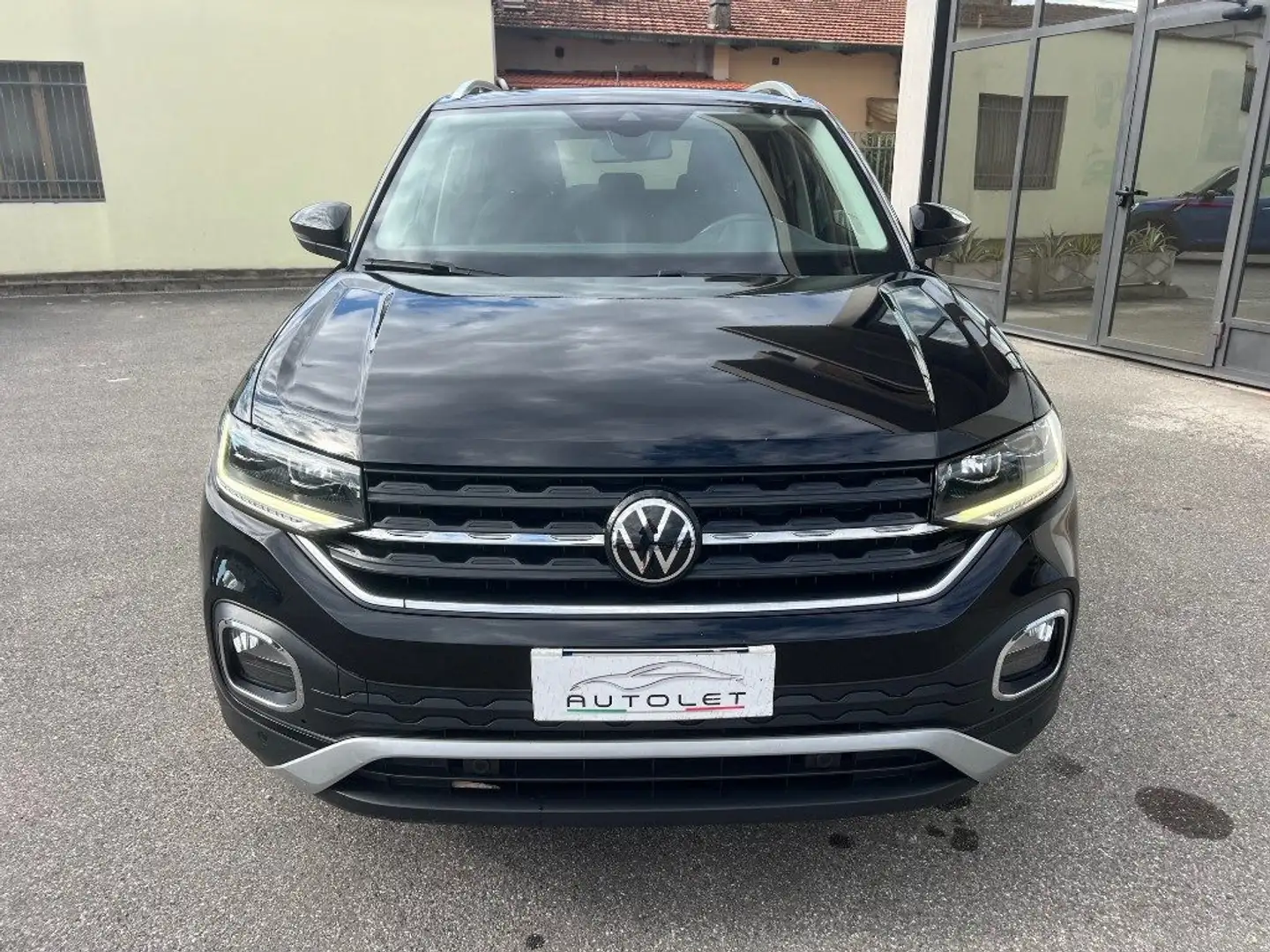 Volkswagen T-Cross 1.0 TSI 110 CV Advanced - PER NEOPATENTATO - Nero - 2