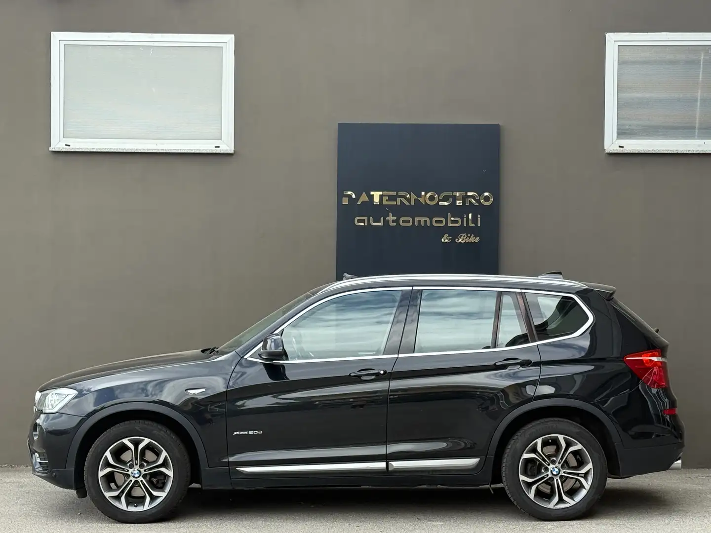 BMW X3 xdrive20d xLine auto 190 cv Pelle Tetto Zwart - 2