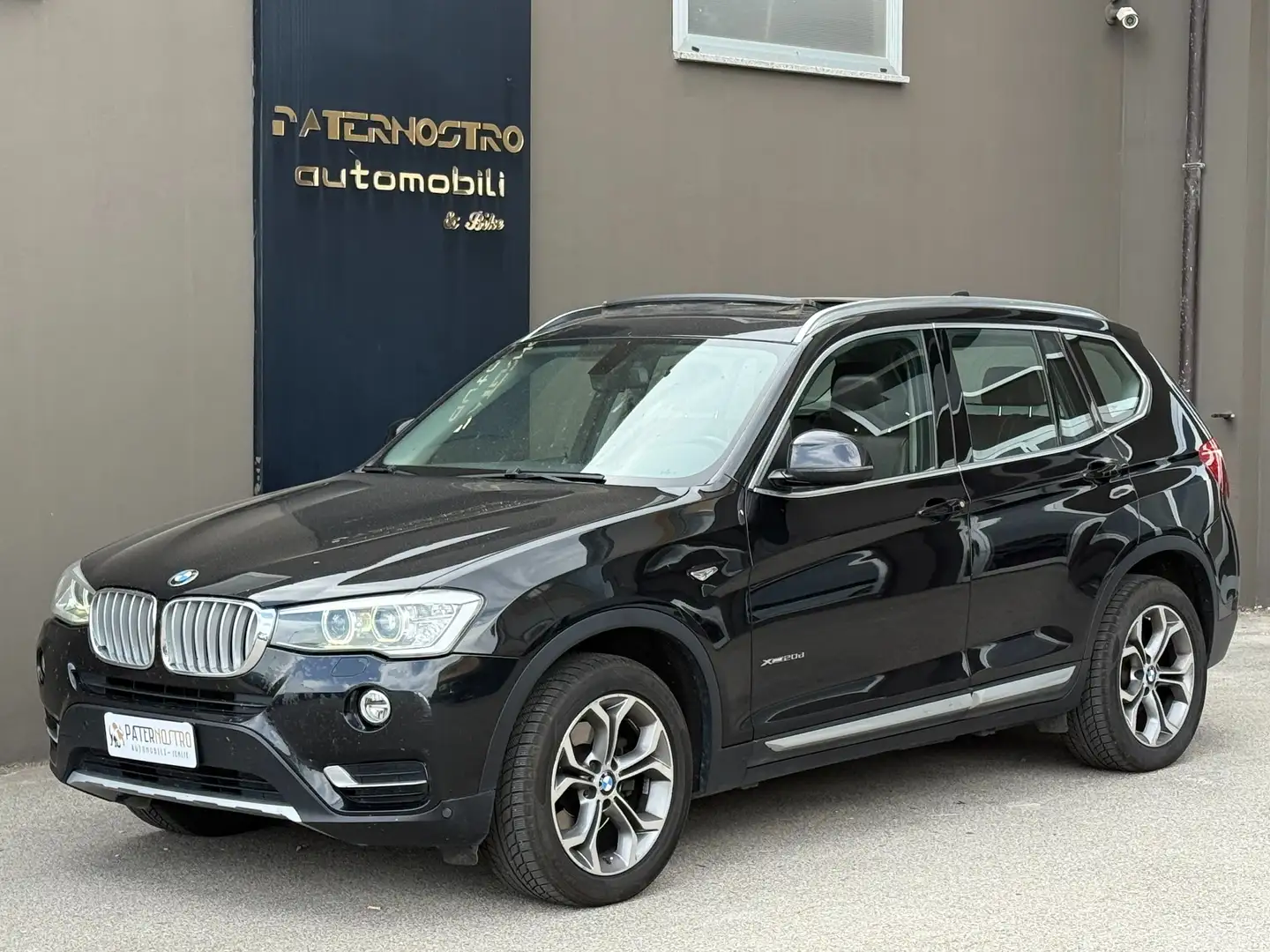 BMW X3 xdrive20d xLine auto 190 cv Pelle Tetto Zwart - 1