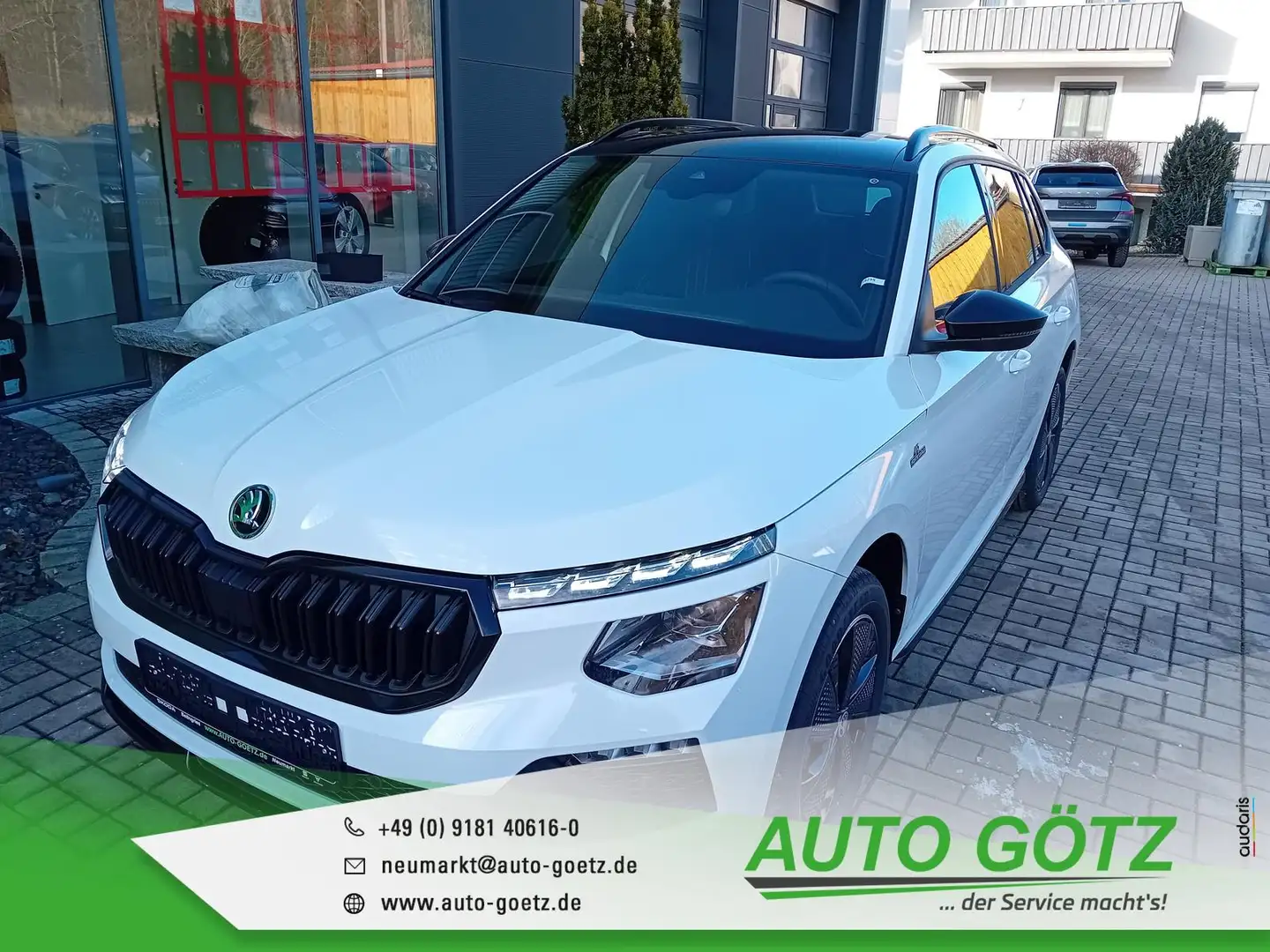 Skoda Kamiq Monte Carlo DSG AHK-Vorb.*Navi*Matrix*Tempomat*Pan Weiß - 1