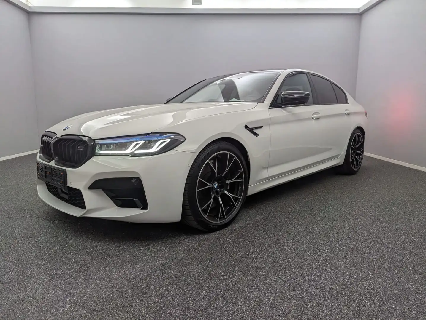 BMW M5 Competition*CARBONDACH*U-FREI*DEUTSCH*SITZKLI Blanc - 1