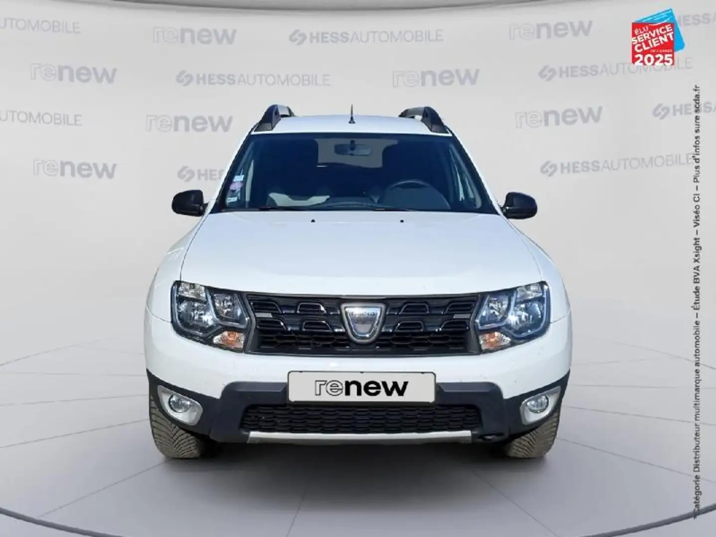 Dacia Duster 1.2 TCe 125ch Black Touch 2017 4X2 GPS Camera Blanc - 2