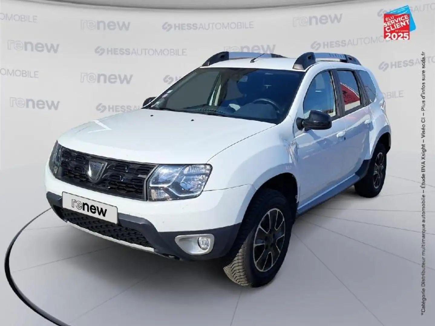 Dacia Duster 1.2 TCe 125ch Black Touch 2017 4X2 GPS Camera Blanc - 1