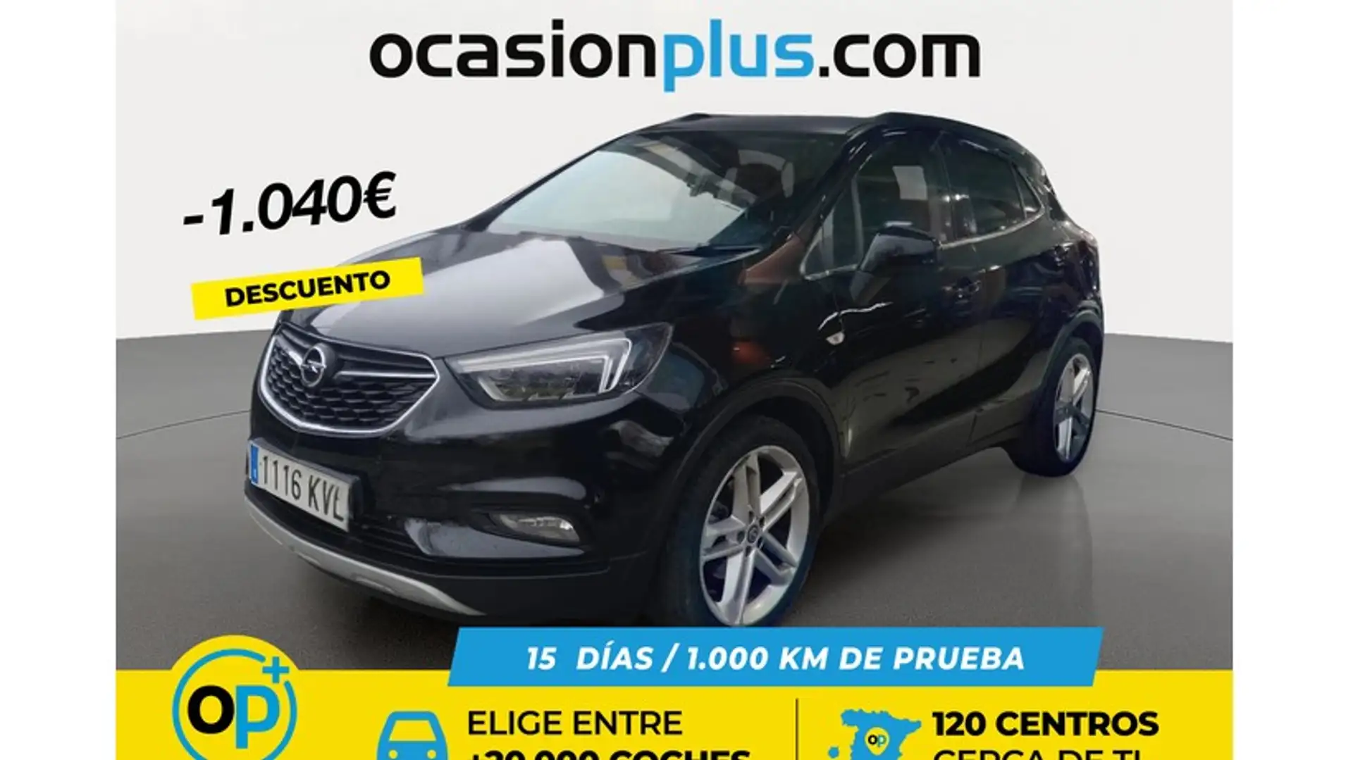 Opel Mokka X 1.4T S&S Innovation 4x2 Noir - 1