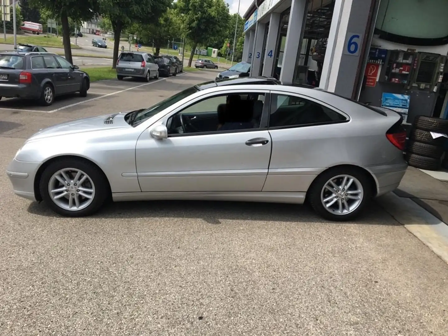 Mercedes-Benz C 230 C 230 Kompressor Sportcoupe Plateado - 2
