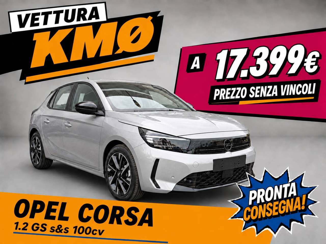 Opel Corsa 1.2 GS s&s 100cv - KMØ