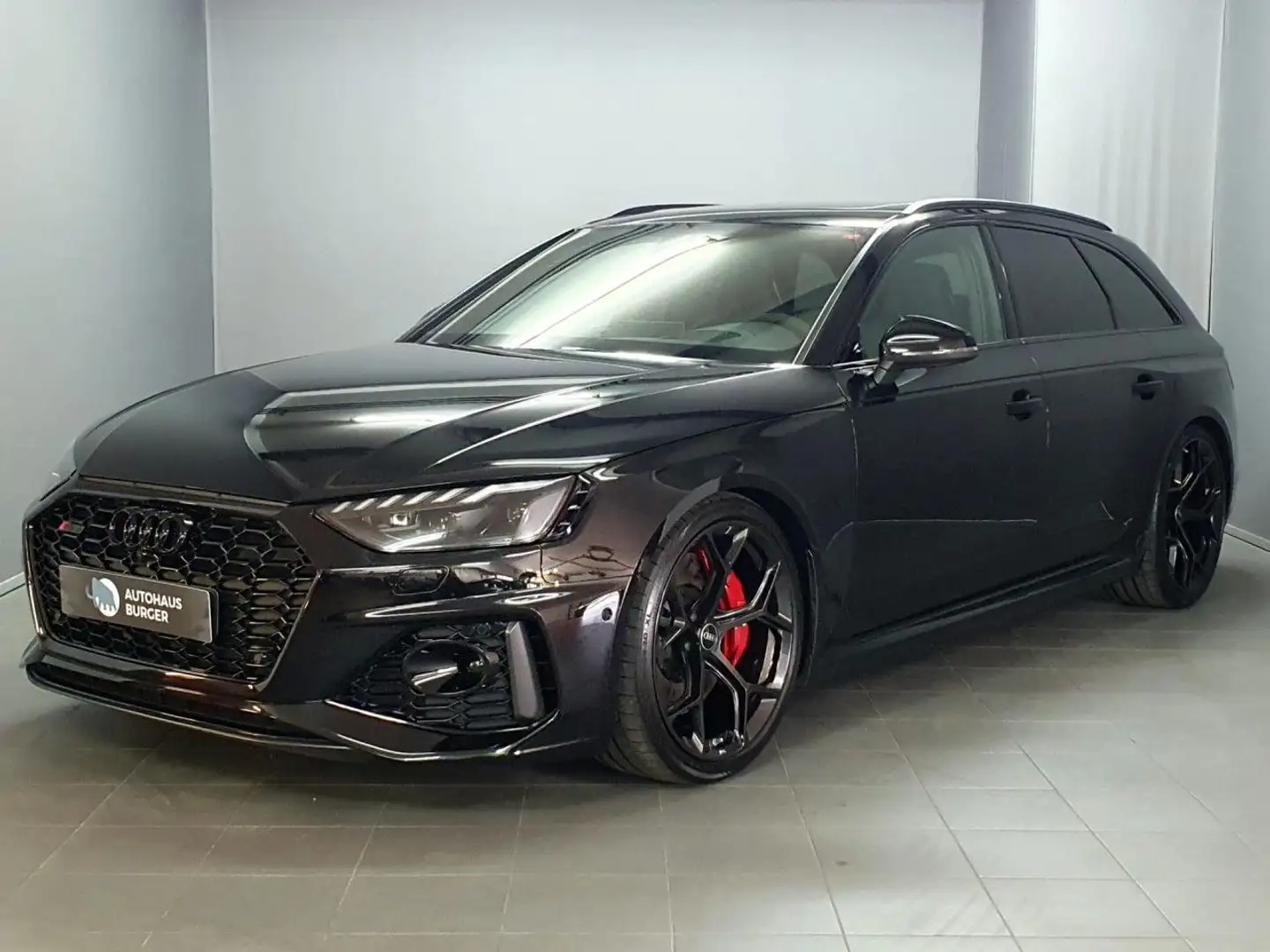 Audi RS4 Avant Panorama/RS-Abg/AHK/B+O/ACC/HuD/Matrix Zwart - 2