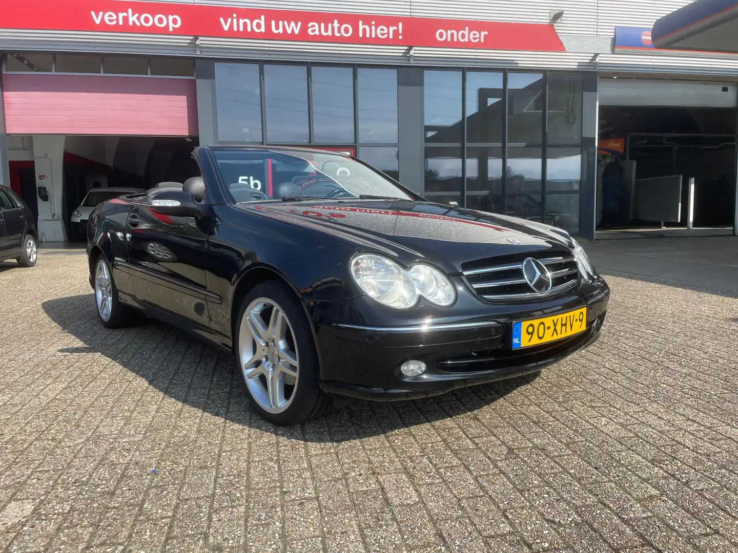 Mercedes-Benz CLK 240 Cabrio Elegance 89000 km mooie auto Czarny - 1