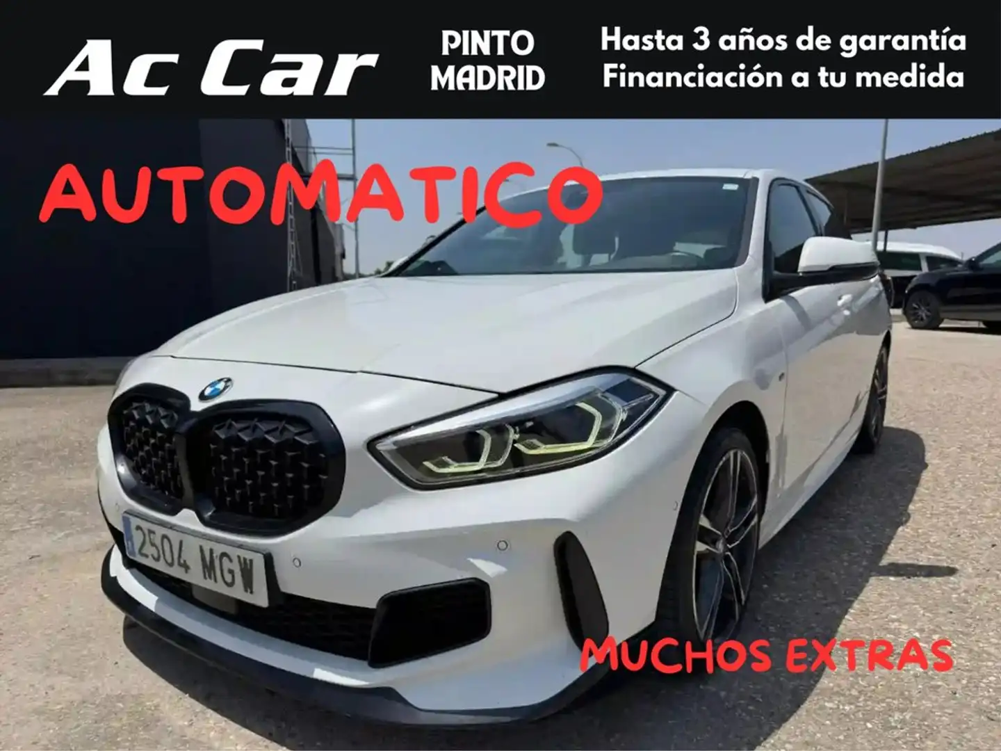 BMW 116 118i Blanc - 1