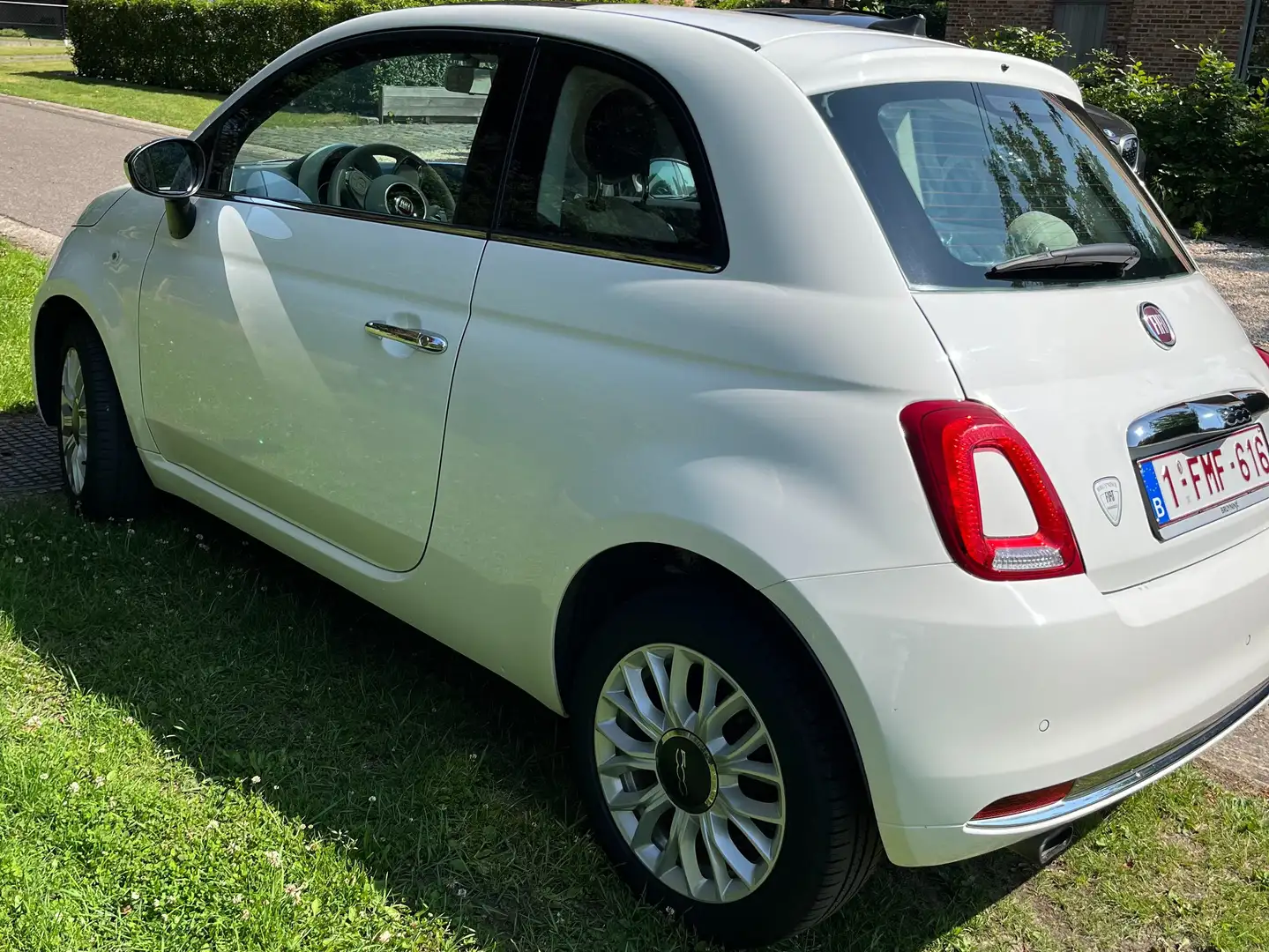 Fiat 500 500 1.2 8V Lounge Blanc - 2