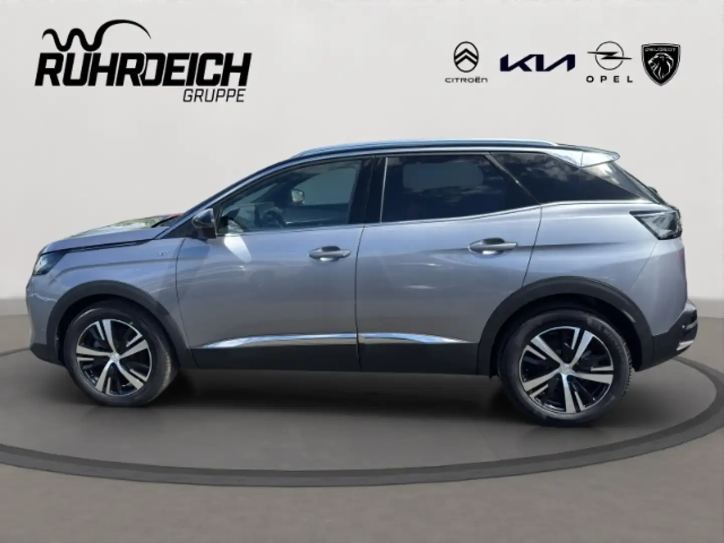 Peugeot 3008 Hybrid 136 GT 1.2 LEDER NAVI SHZ PDC KAMERA Grau - 2