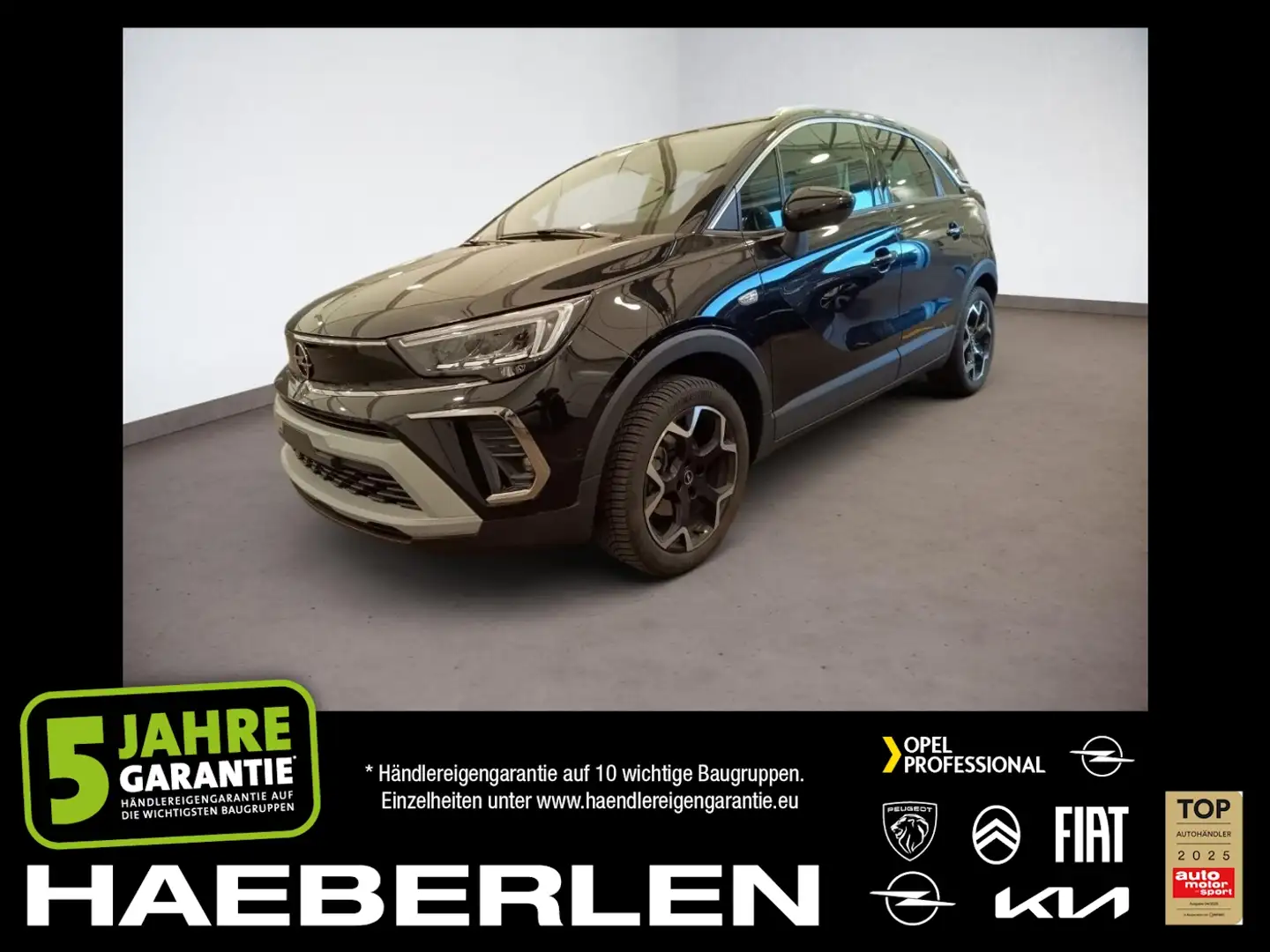 Opel Crossland 1.2 Turbo Ultimate NAVI KAM Klimaa PDC Negru - 1