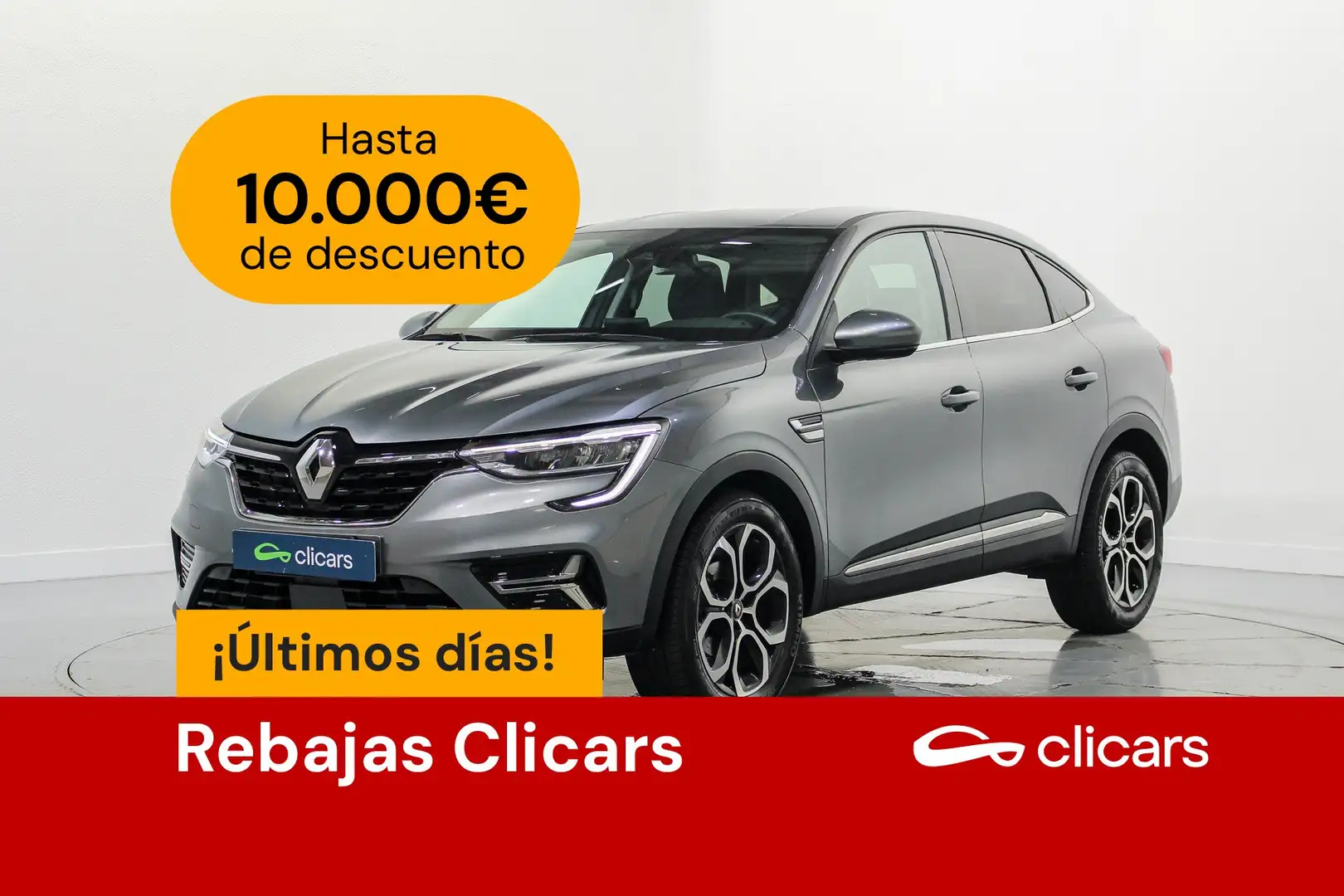 Renault Arkana 1.3 TCe Techno EDC 103kW Gris - 1