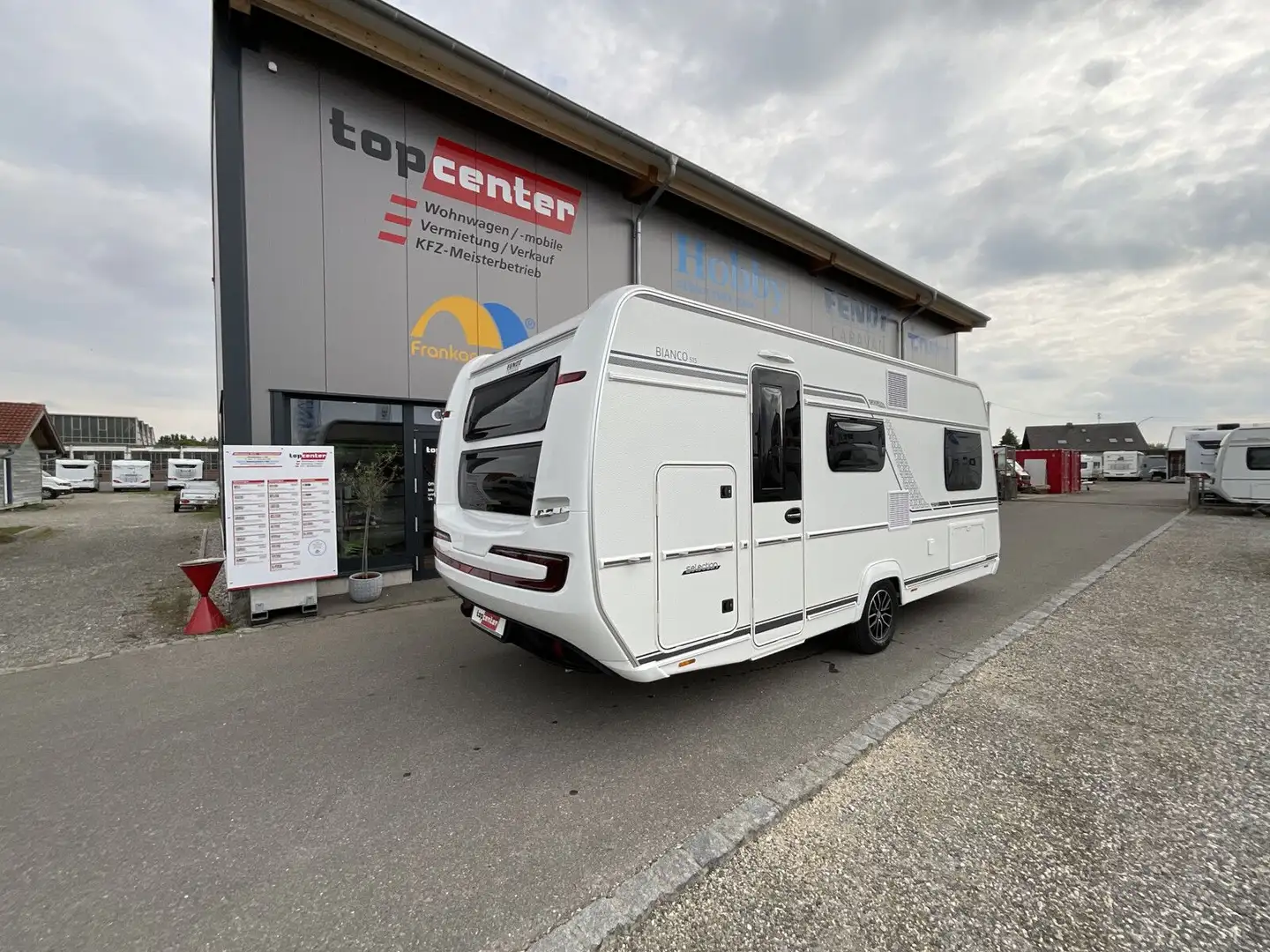 Fendt Bianco Selection 515 SKM 2000 Kg / TV Halter Weiß - 1