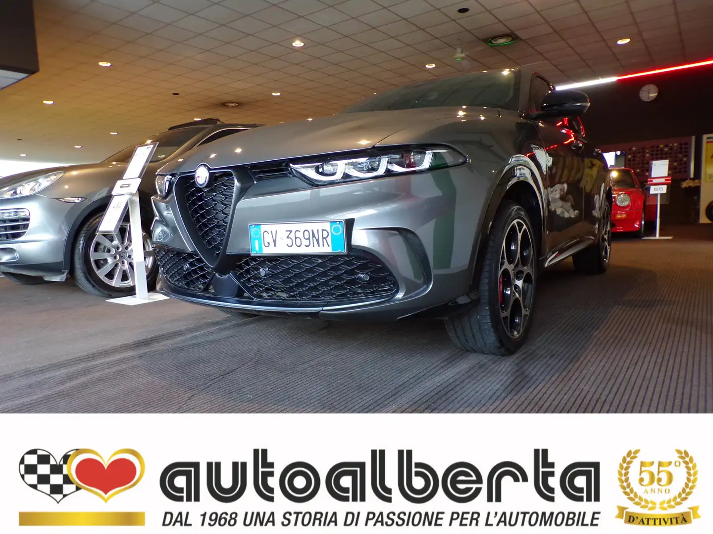 Alfa Romeo Tonale Q4 Veloce 1.3 phev 280cv at6 Plug-In NUOVA KMZERO Gris - 1