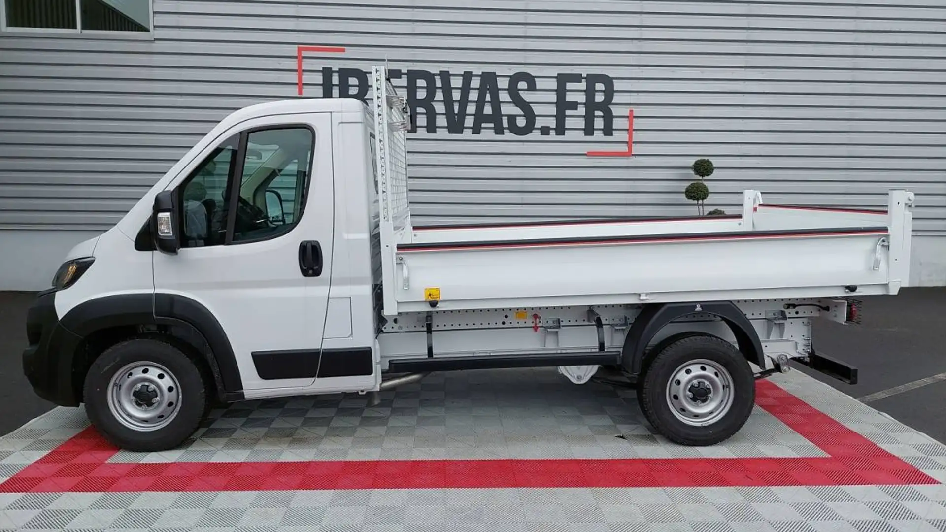 Fiat Ducato 3.5 M H3-POWER 140 CH PACK PRO LOUNGE + BENNE Blanc - 1