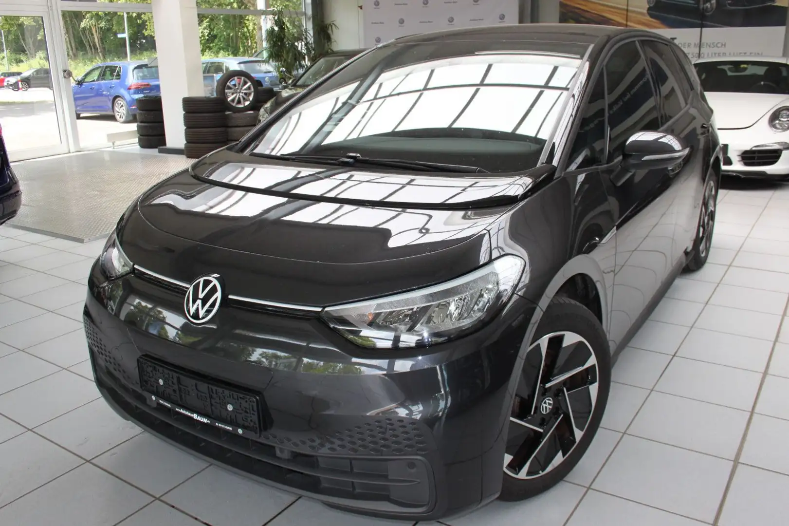 Volkswagen ID.3 PRO/PERF/NAVIPRO/ACC/STZHZ/ALU18"/LED/APP/D Gris - 1