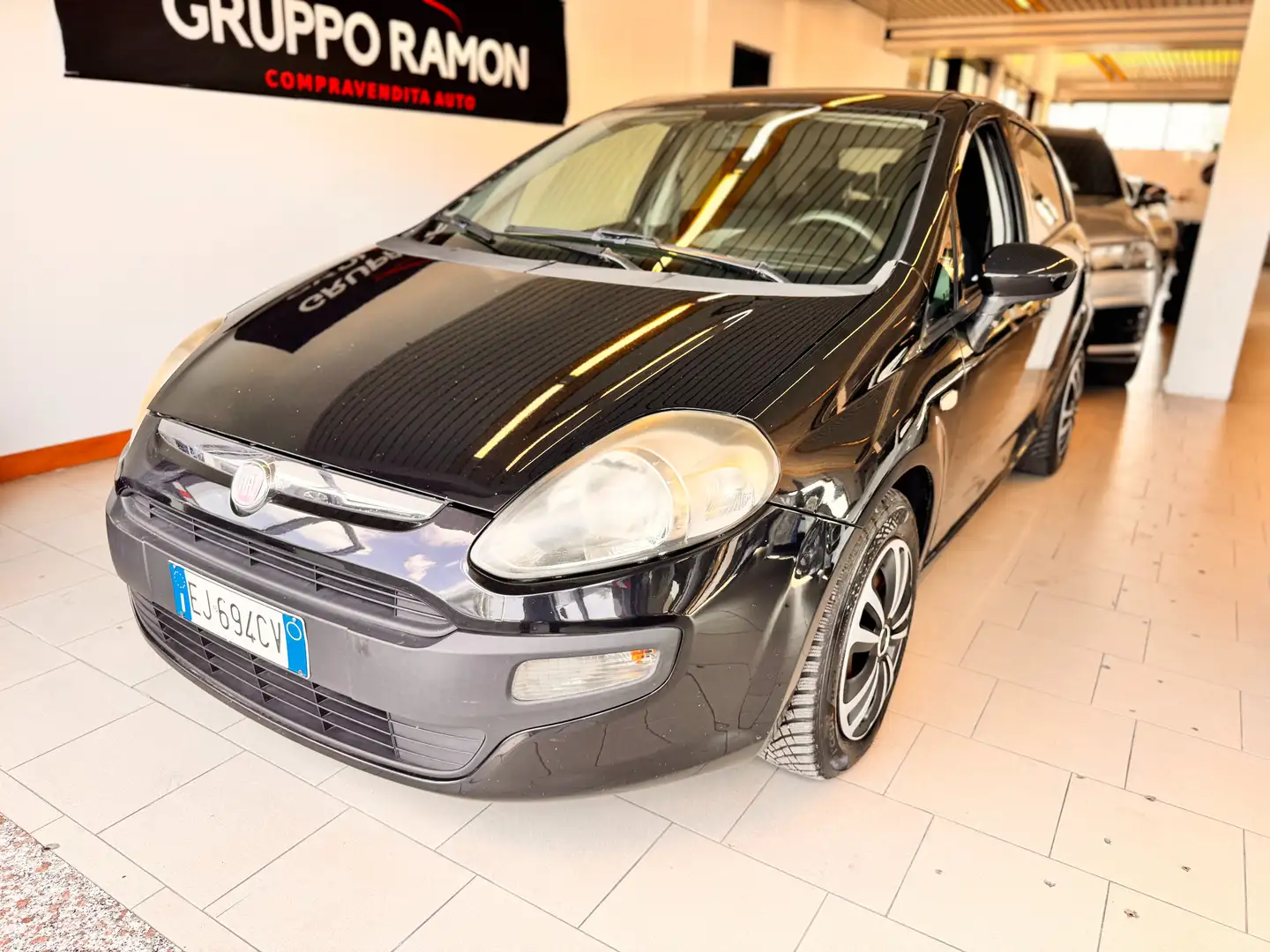 Fiat Punto Evo Punto III 2009 Evo 5p 1.3 mjt Emotion s Nero - 1