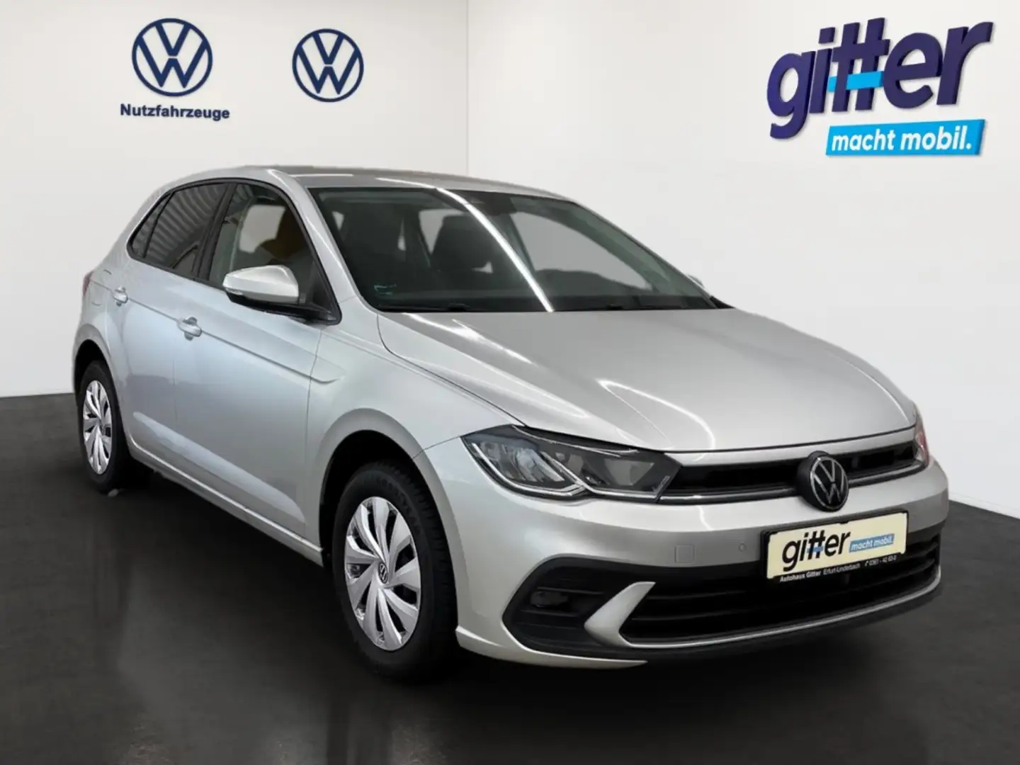 Volkswagen Polo LIFE IQ.DRIVE SHZ KAMERA NAVI DIGICOCKPIT REGENSEN Silber - 2