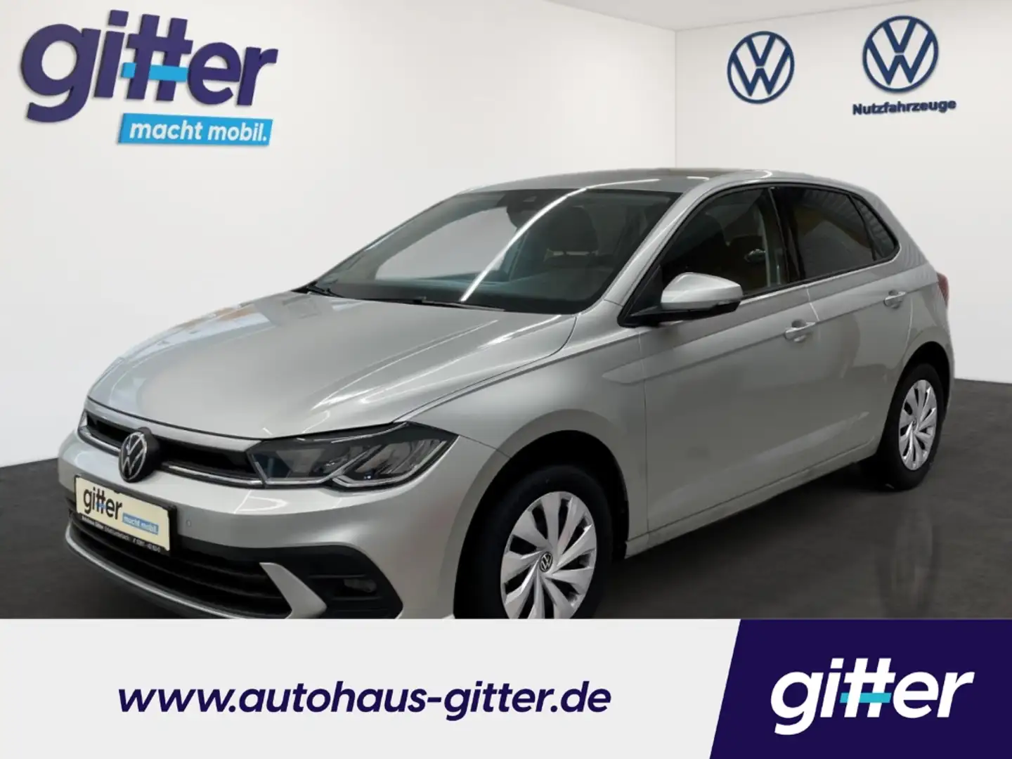 Volkswagen Polo LIFE IQ.DRIVE SHZ KAMERA NAVI DIGICOCKPIT REGENSEN Silber - 1
