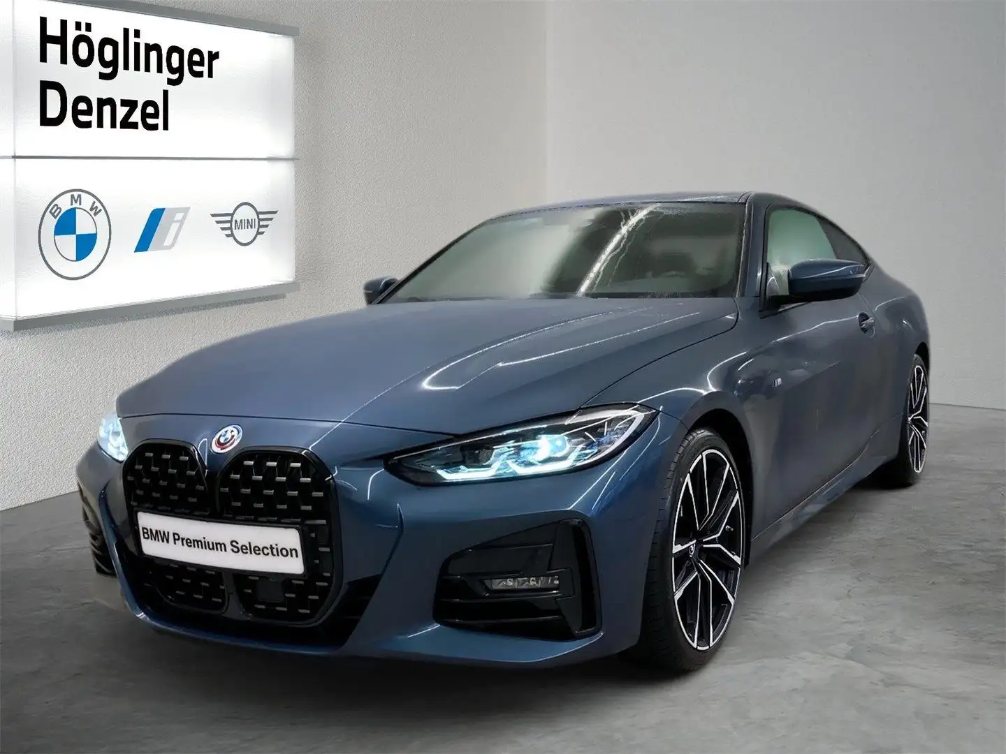 BMW 420 d Coupe xDrive Blau - 1