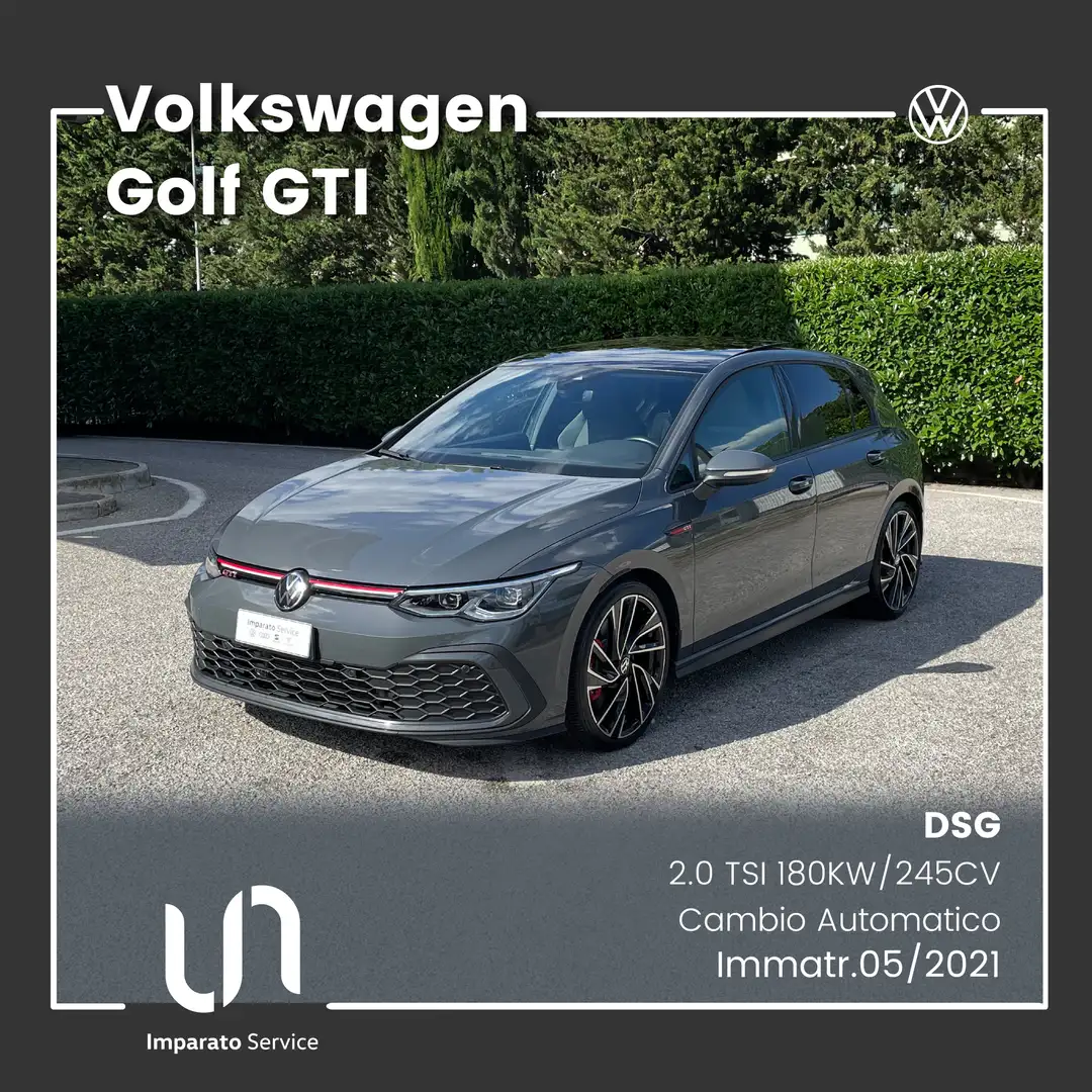 Volkswagen Golf GTI Golf VIII 2020 2.0 tsi 245cv dsg Grigio - 1
