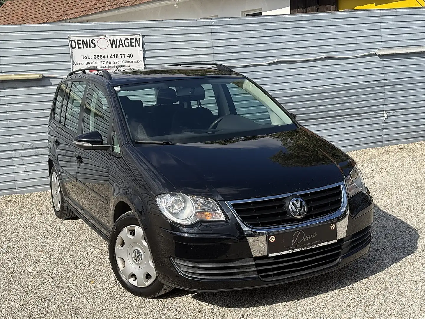 Volkswagen Touran Trendline BMT 1,9 TDI DPF 1. BESITZ Schwarz - 2