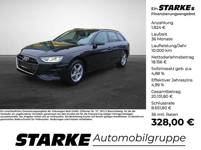 Audi A4 Avant 30 TDI S tronic basis LED Panorama Navi S...