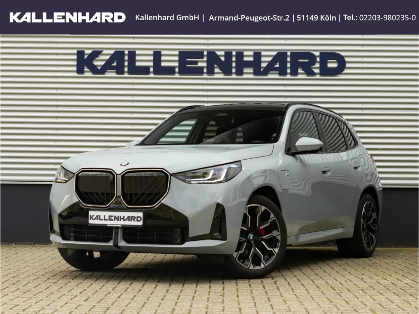 BMW X3 30e xDrive M Sport Pro-Pano-AHK-ACC-Memorysitze Grau - 2