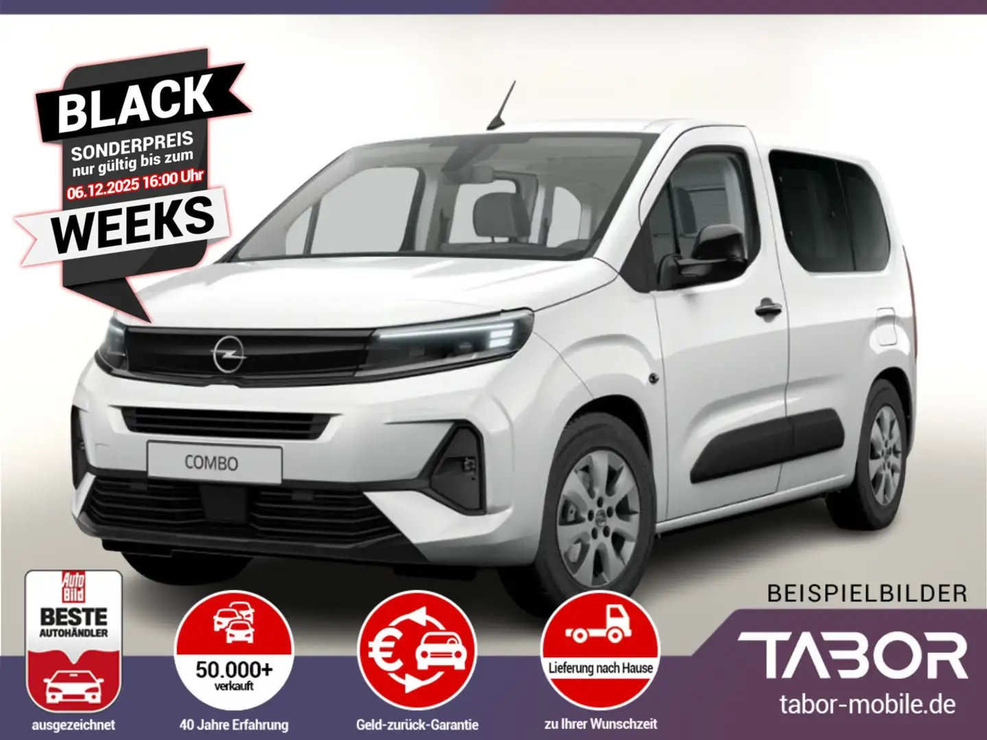 Opel Combo 1.5 D 100 StyleP LM16 PrivG UVP-26%* Wit - 1