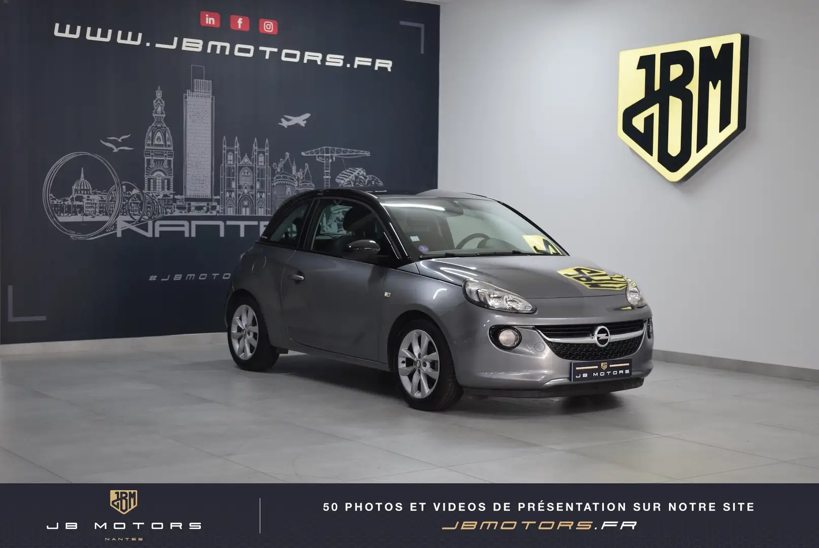 Opel Adam 1.4 Twinport 87 ch S/S Unlimited Gris - 1