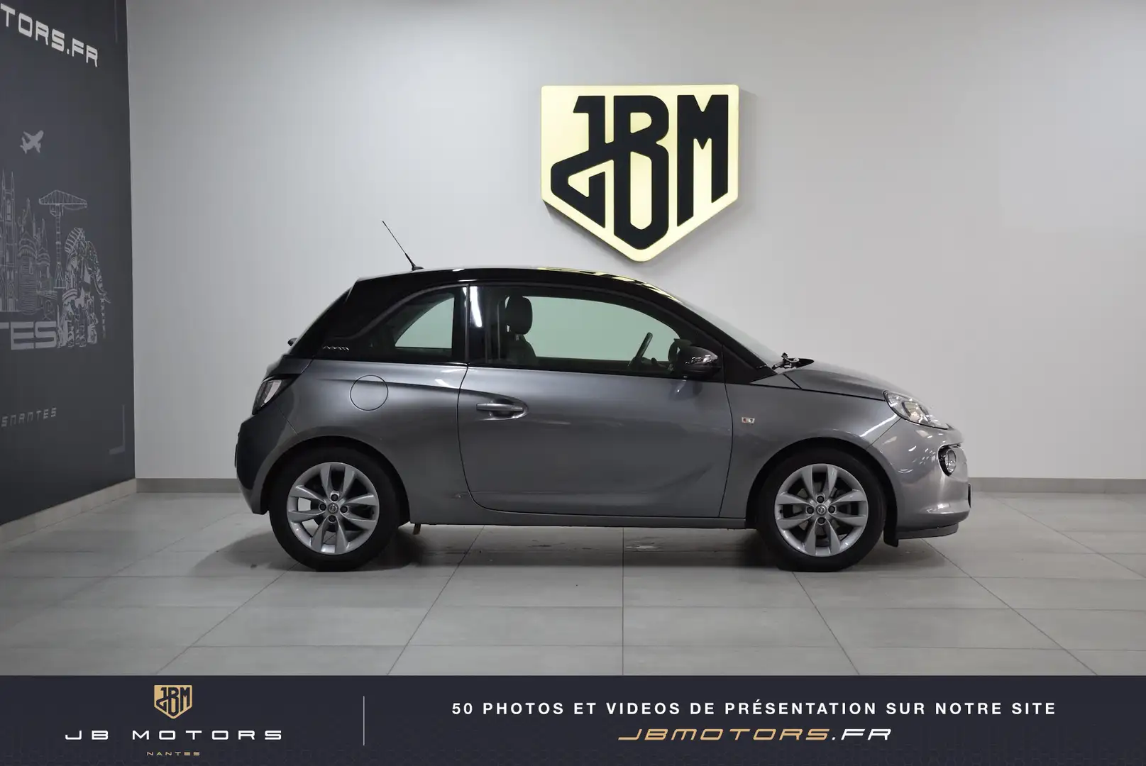 Opel Adam 1.4 Twinport 87 ch S/S Unlimited Gris - 2