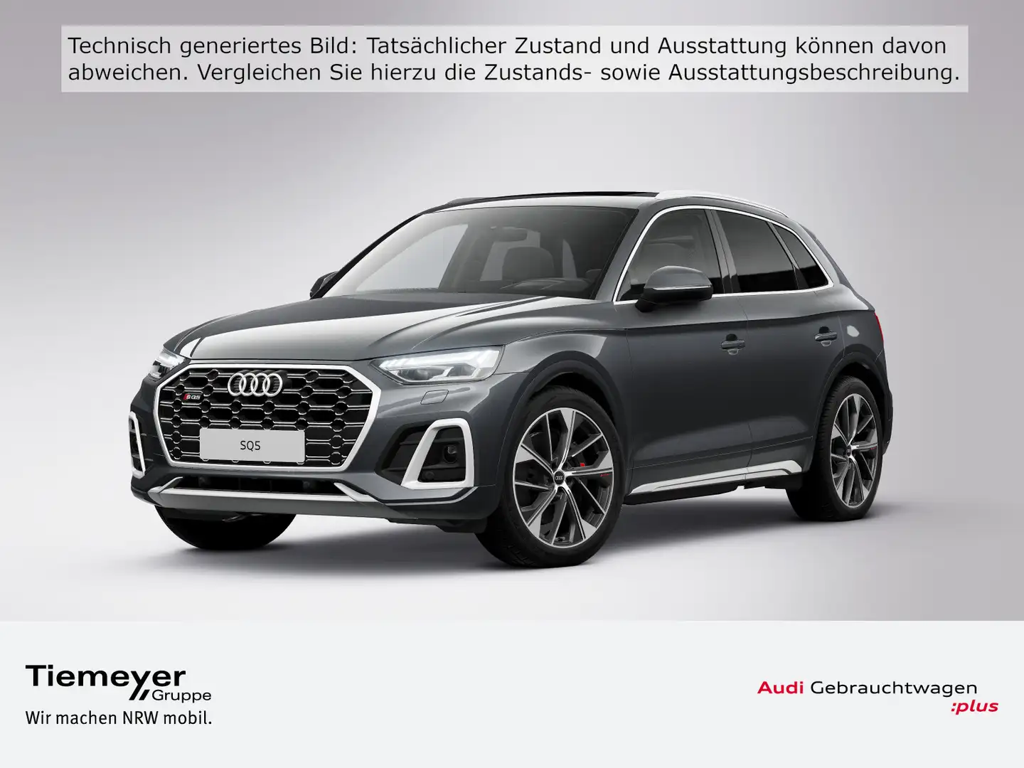 Audi SQ5 3.0 TDI Matrix Pano B&O HuD Grigio - 1