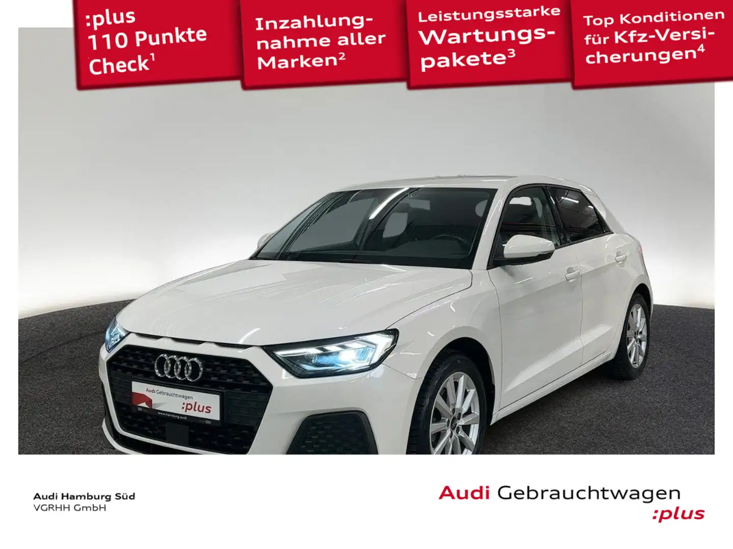 Audi A1 35 TFSI S tronic LED Sitzhzg Sound Weiß - 1