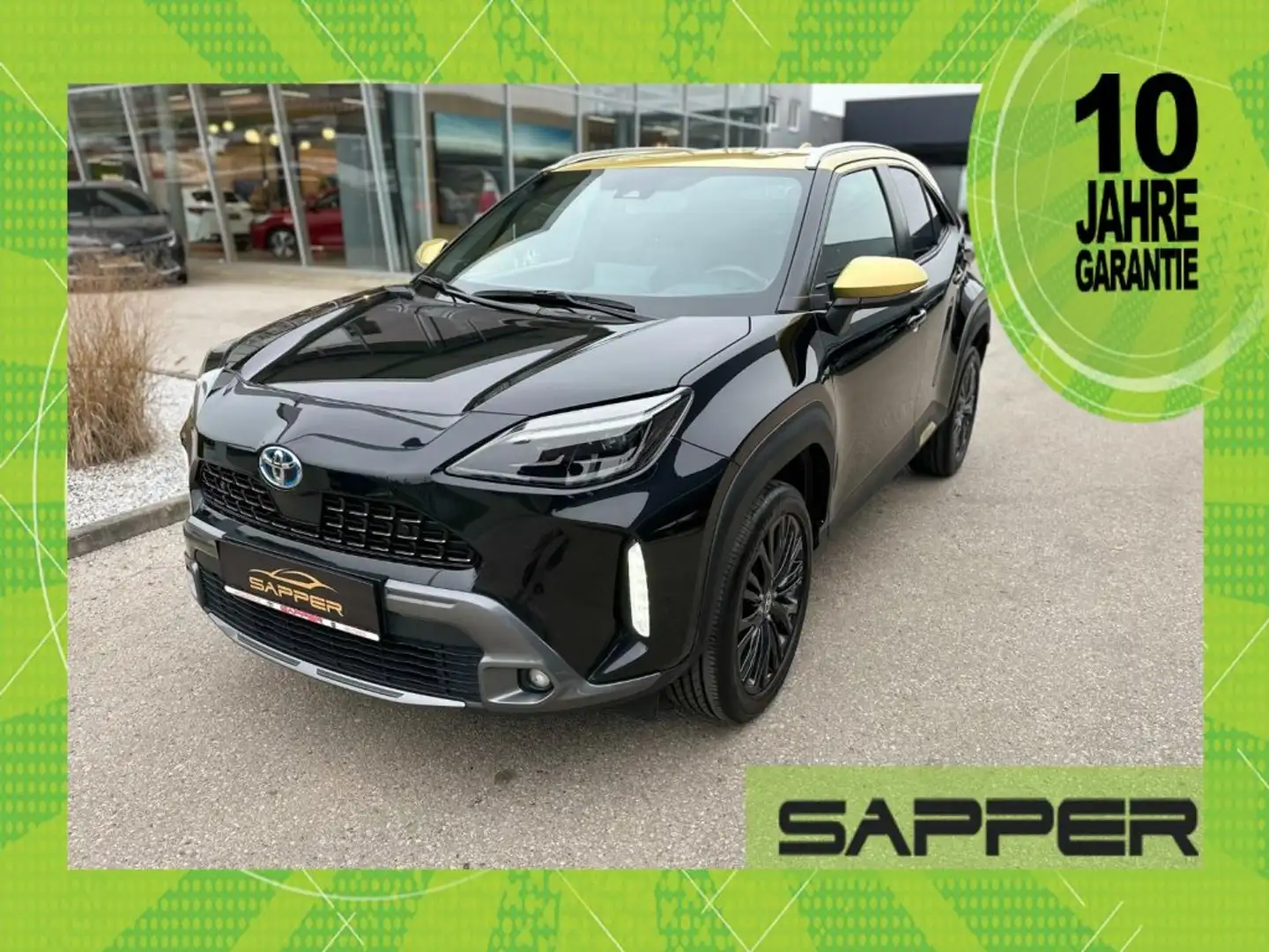 Toyota Yaris Cross 1,5 VVT-i Hybrid AWD Adventure Aut. Schwarz - 1