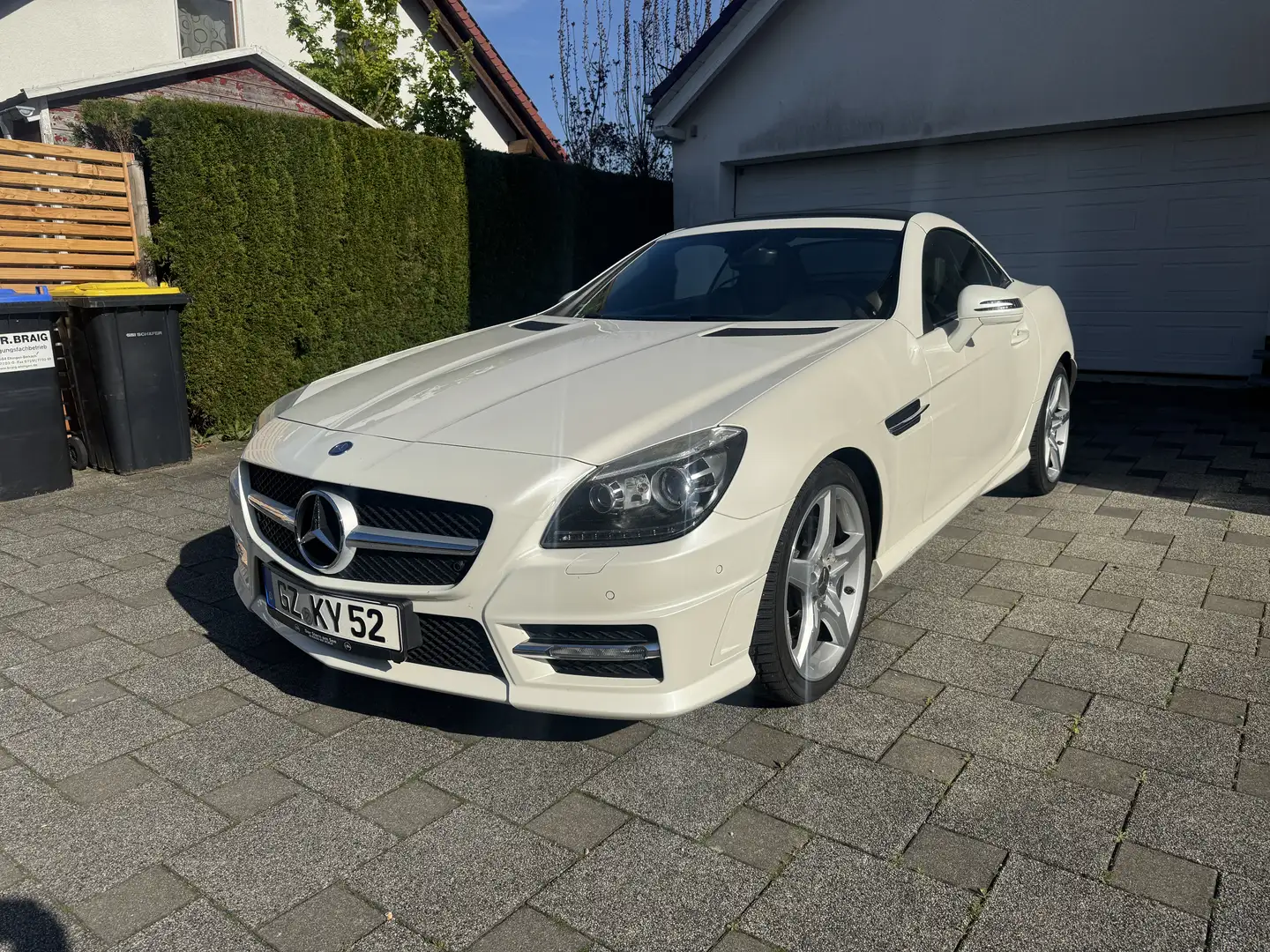 Mercedes-Benz SLK 200 AMG BlueEFFICIENCY 7G-TRONIC Edition1 diamondwhite Wit - 1
