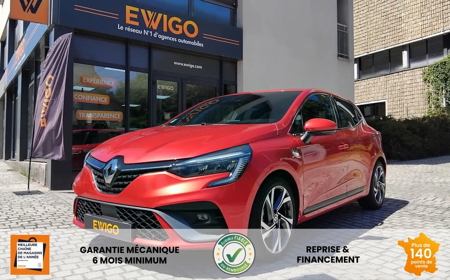 Renault Clio 1.6 E-TECH 140H 90 HYBRID FULL-HYBRID RS LINE BVA - 1
