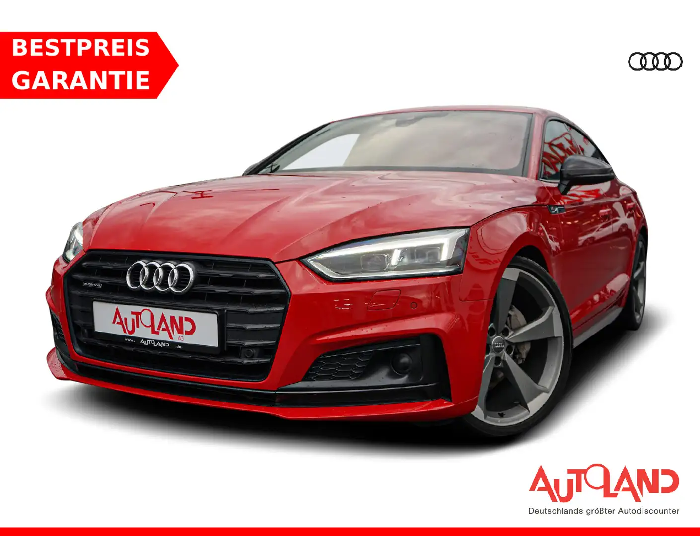 Audi A5 Sportback 40 2.0 TDI quattro sport LED Navi Rot - 1