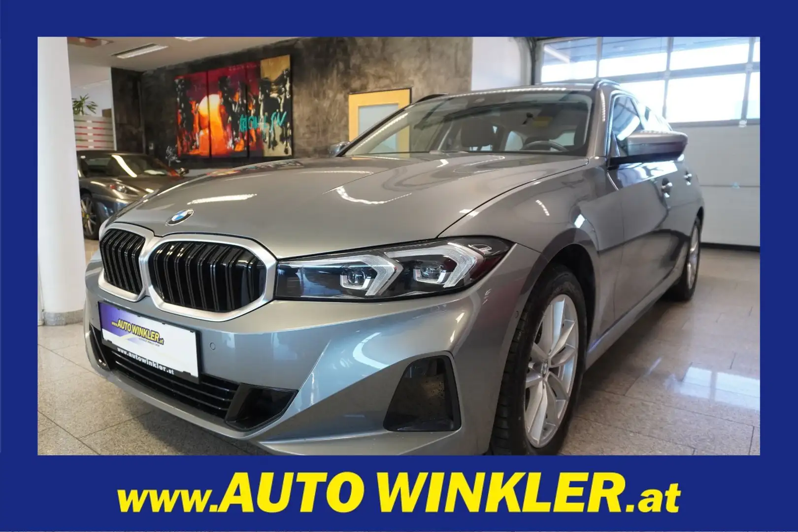 BMW 320 d 48 V xDrive Touring Aut. PDC/SHZ Silber - 1