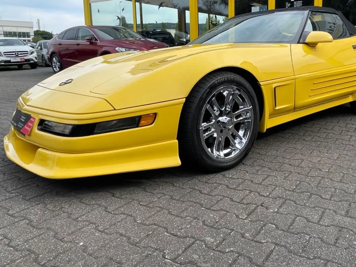 Corvette C4 Cabrio Automatik*1.Hand* Žlutá - 1