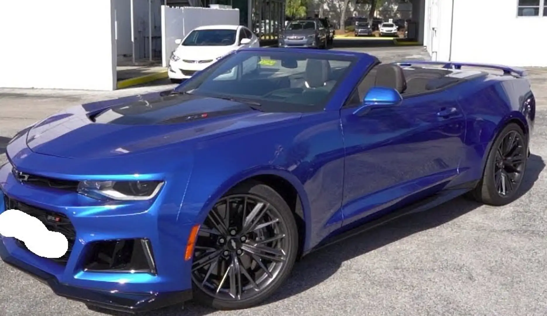 Chevrolet Camaro Camaro Cabrio ZL1 6.2 V8 auto Blu/Azzurro - 1